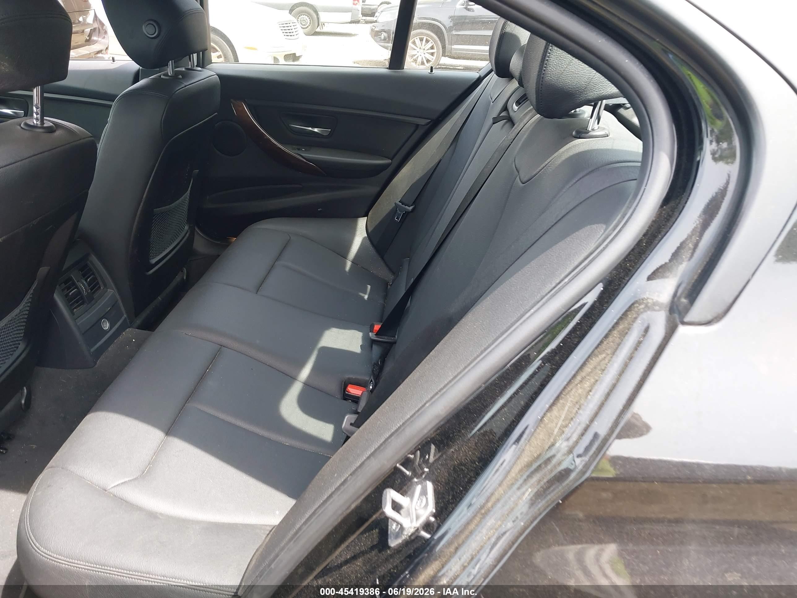 2014 Bmw 328d Xdrive Черный vin: WBA3D5C57EKX97295