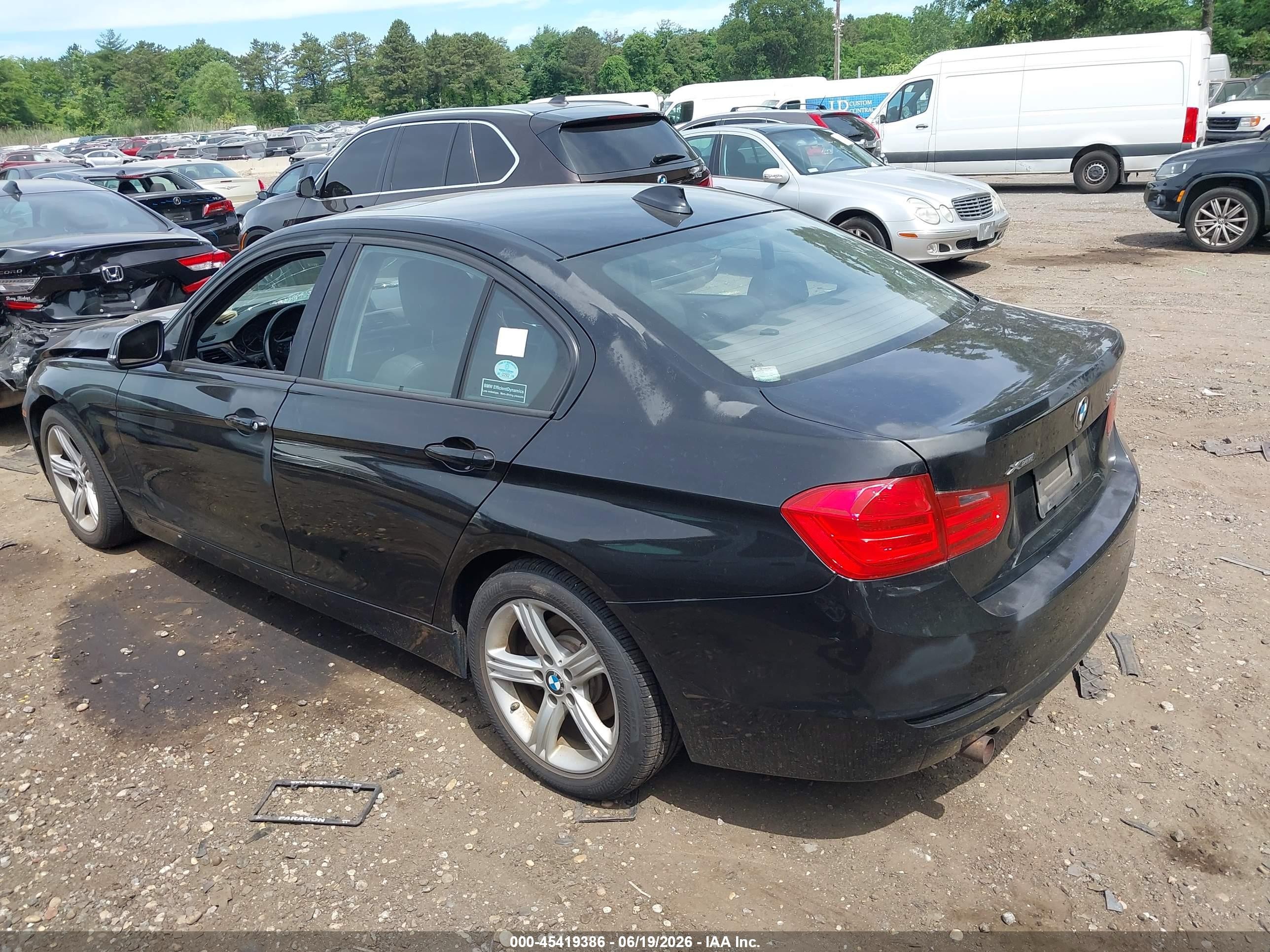 2014 Bmw 328d Xdrive Черный vin: WBA3D5C57EKX97295
