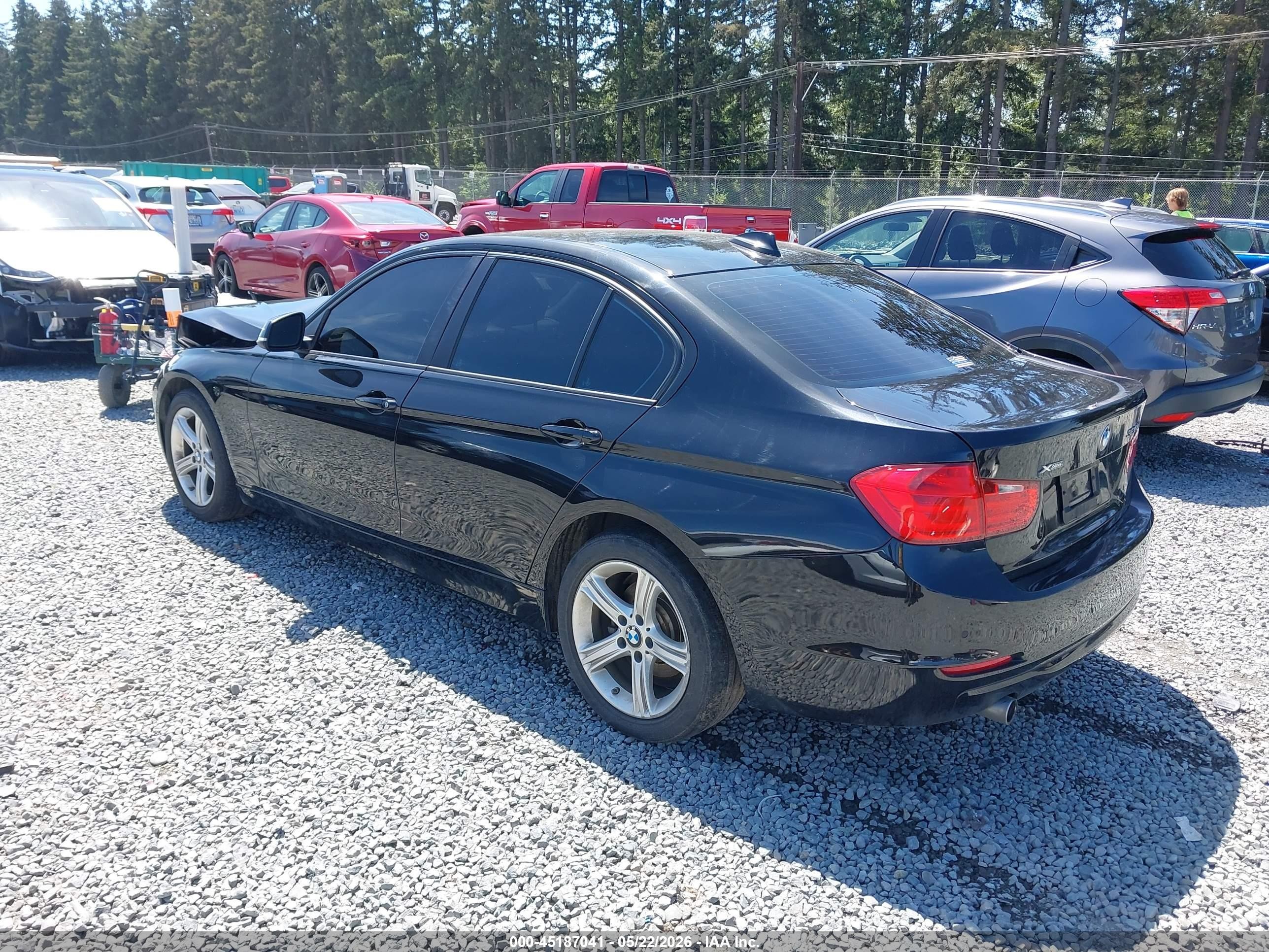 2014 Bmw 328d Xdrive Black vin: WBA3D5C57EKX98737