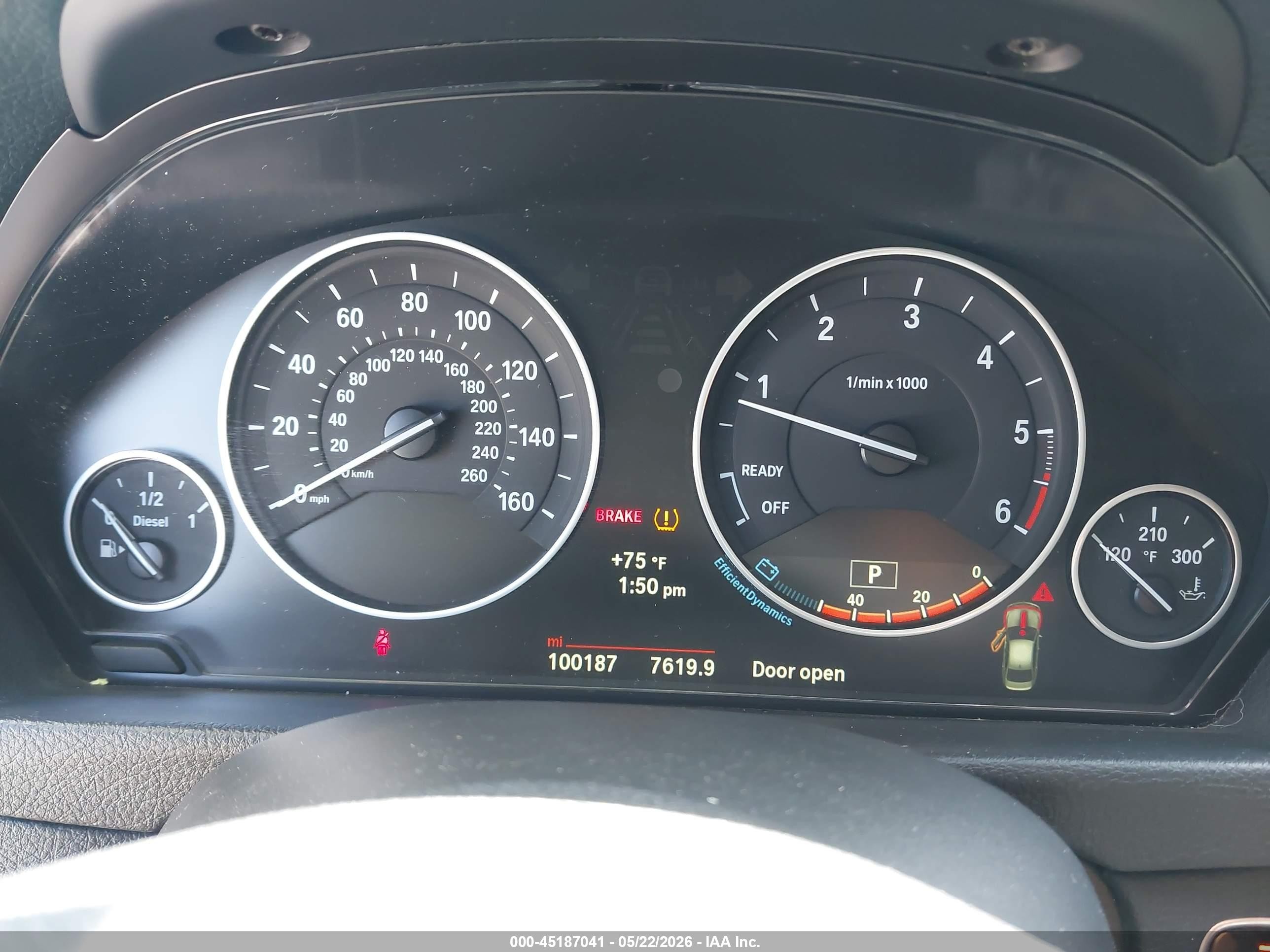 2014 Bmw 328d Xdrive Black vin: WBA3D5C57EKX98737