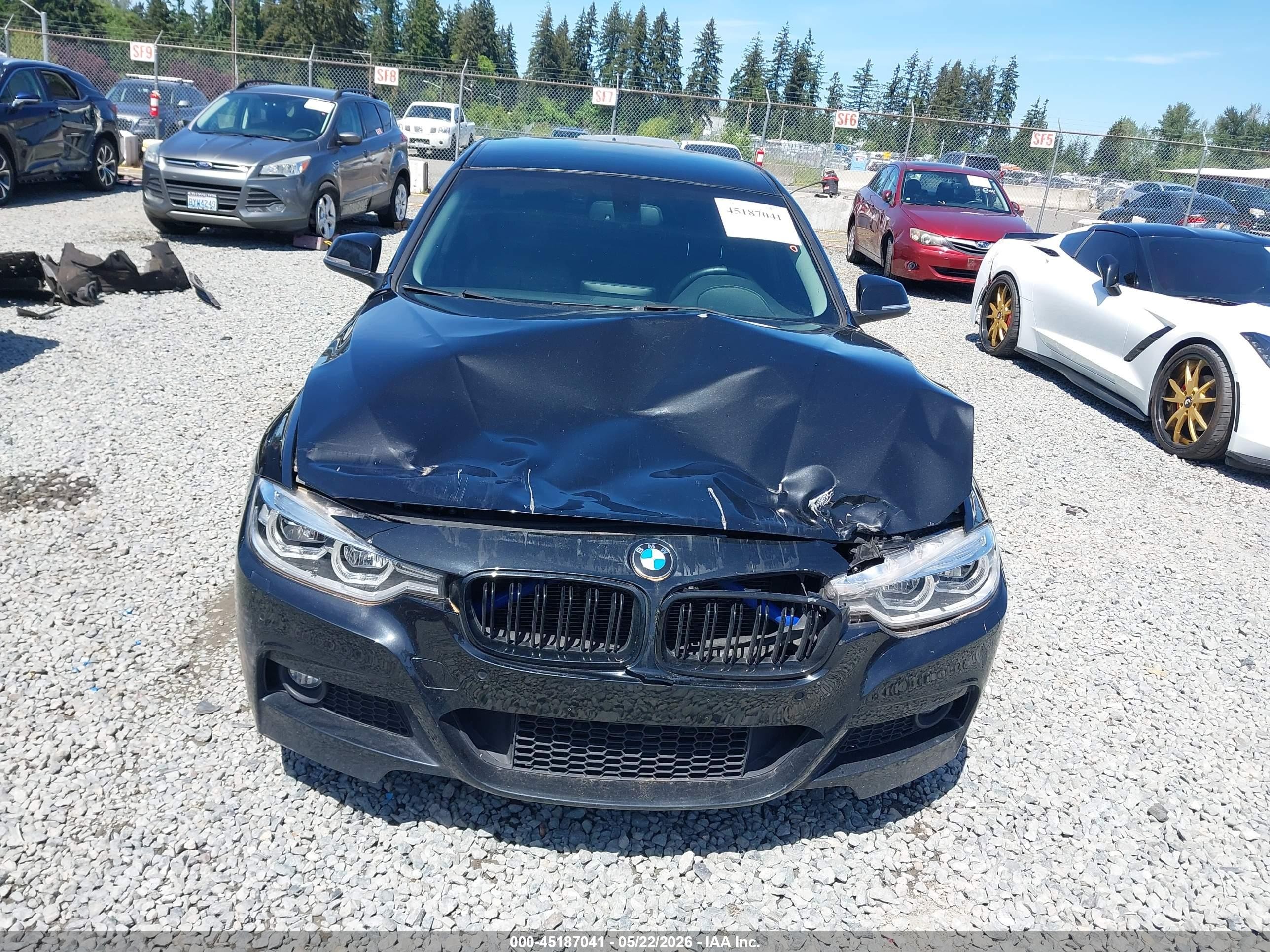 2014 Bmw 328d Xdrive Black vin: WBA3D5C57EKX98737