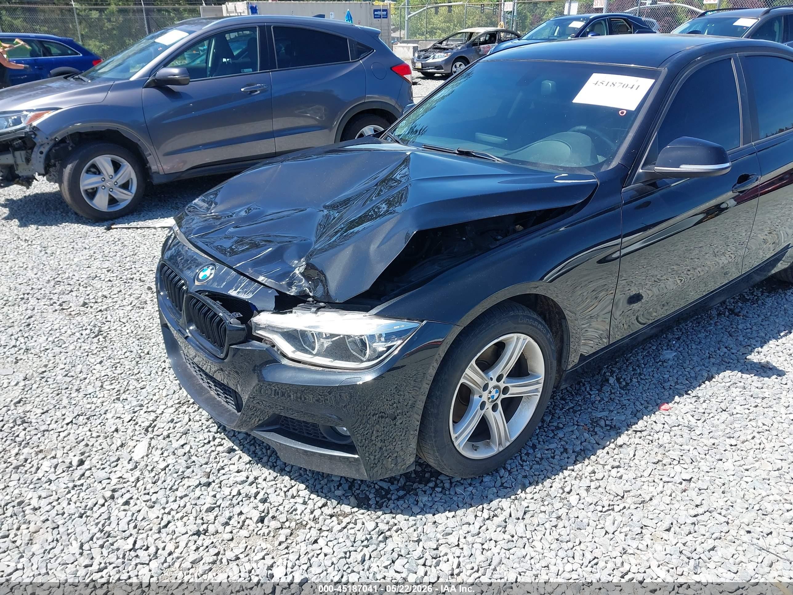 2014 Bmw 328d Xdrive Black vin: WBA3D5C57EKX98737
