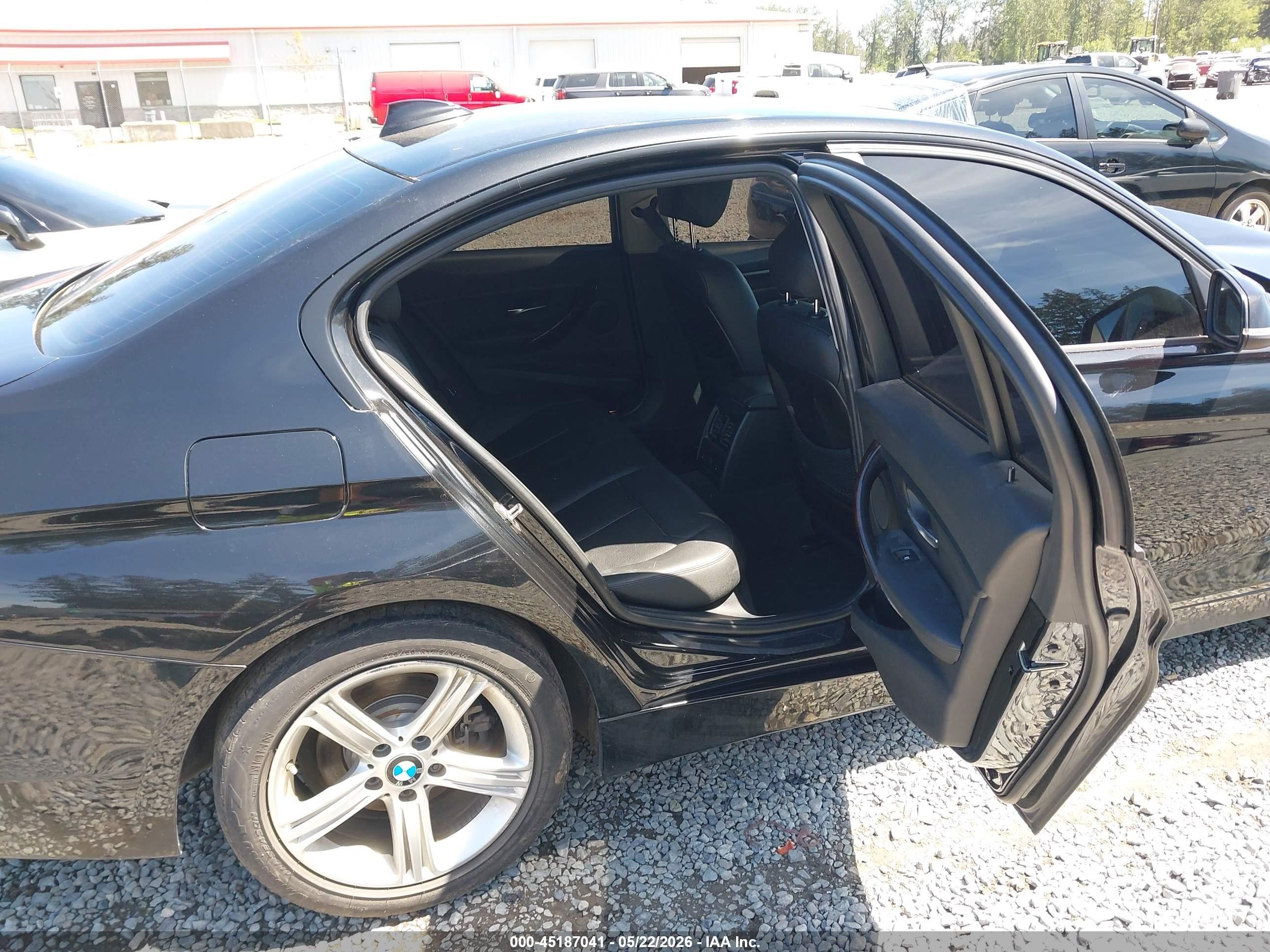 2014 Bmw 328d Xdrive Black vin: WBA3D5C57EKX98737