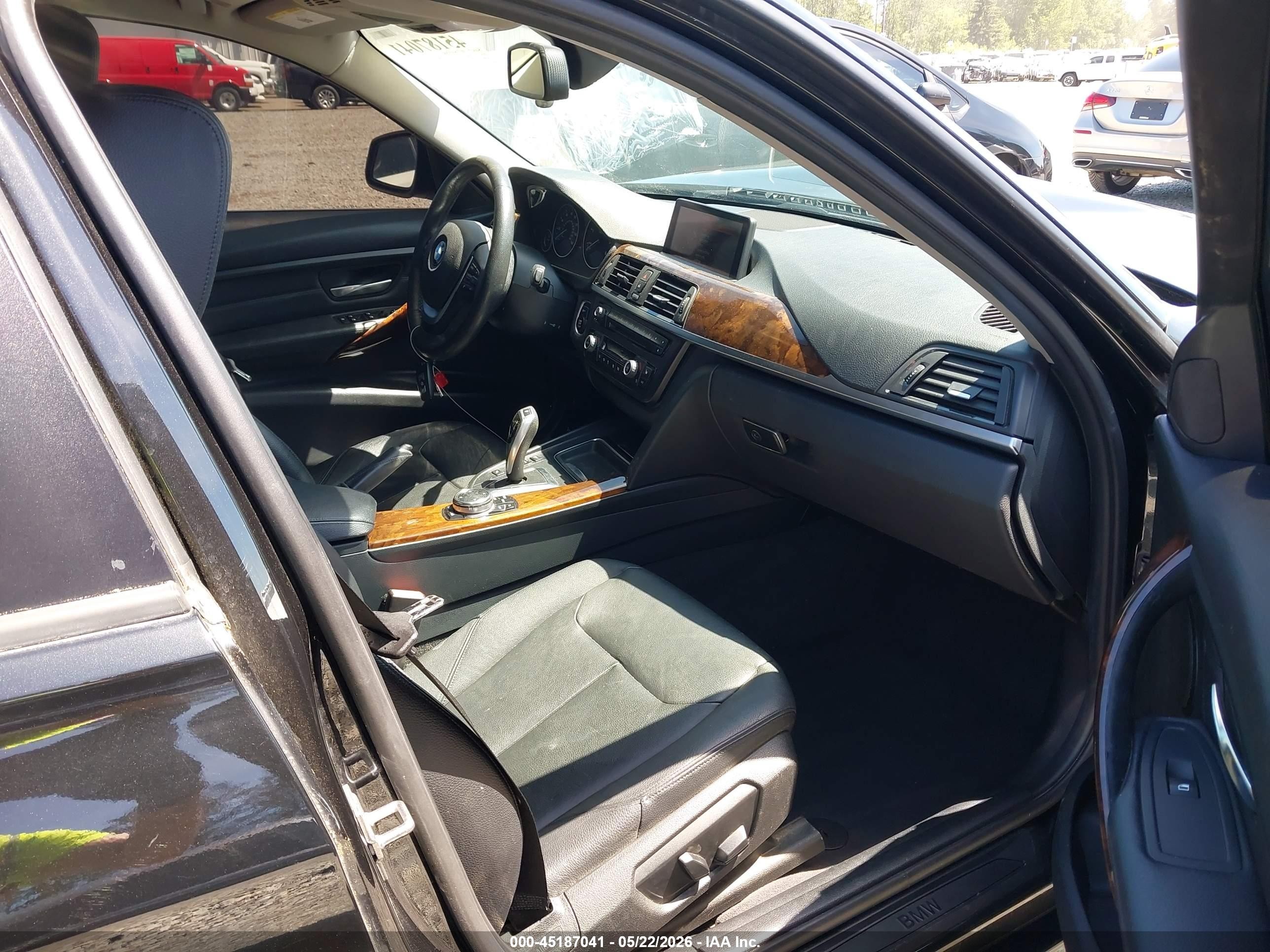 2014 Bmw 328d Xdrive Black vin: WBA3D5C57EKX98737