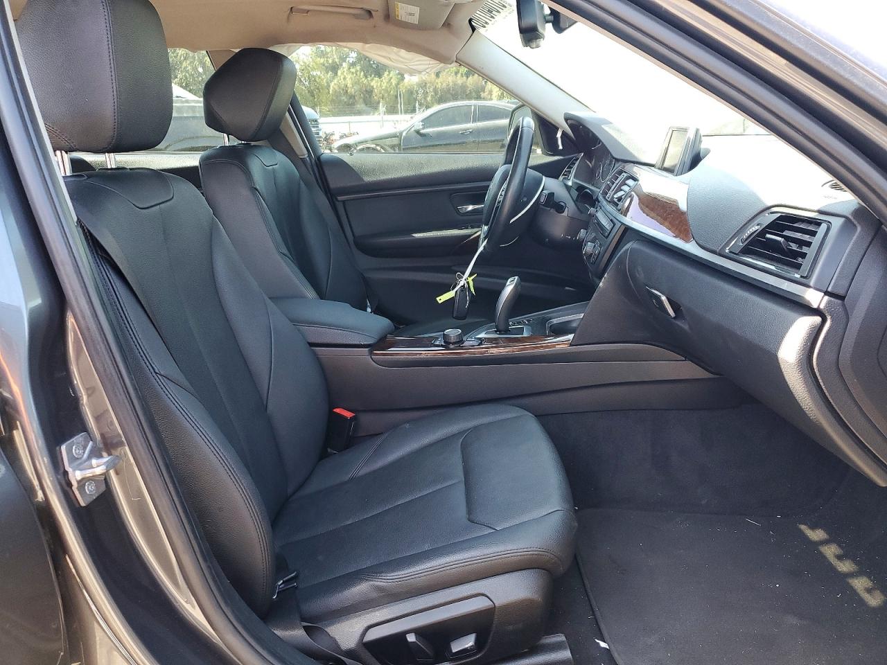 2014 Bmw 328 D Xdrive Gray vin: WBA3D5C59EKX98416