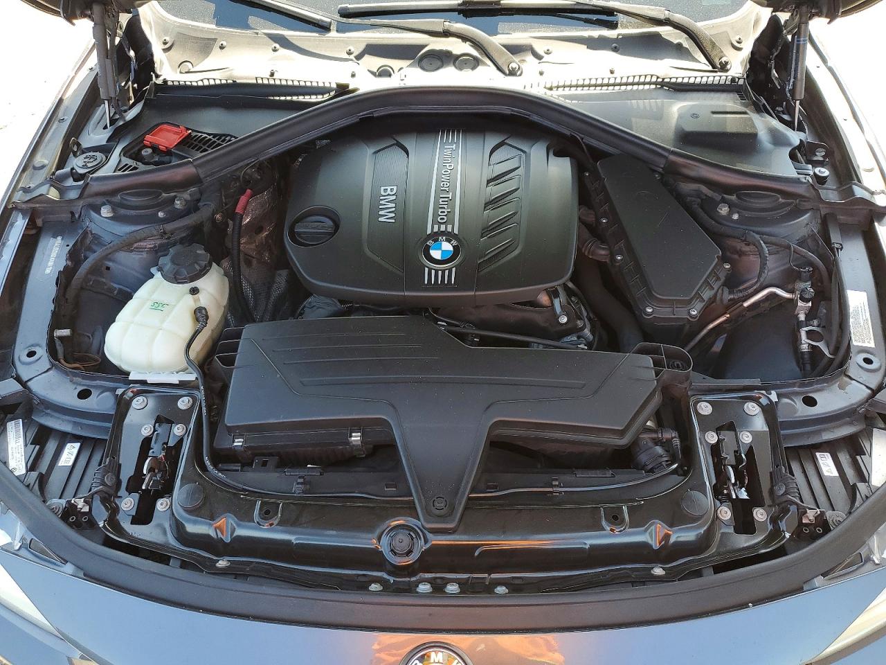 2014 Bmw 328 D Xdrive Gray vin: WBA3D5C59EKX98416