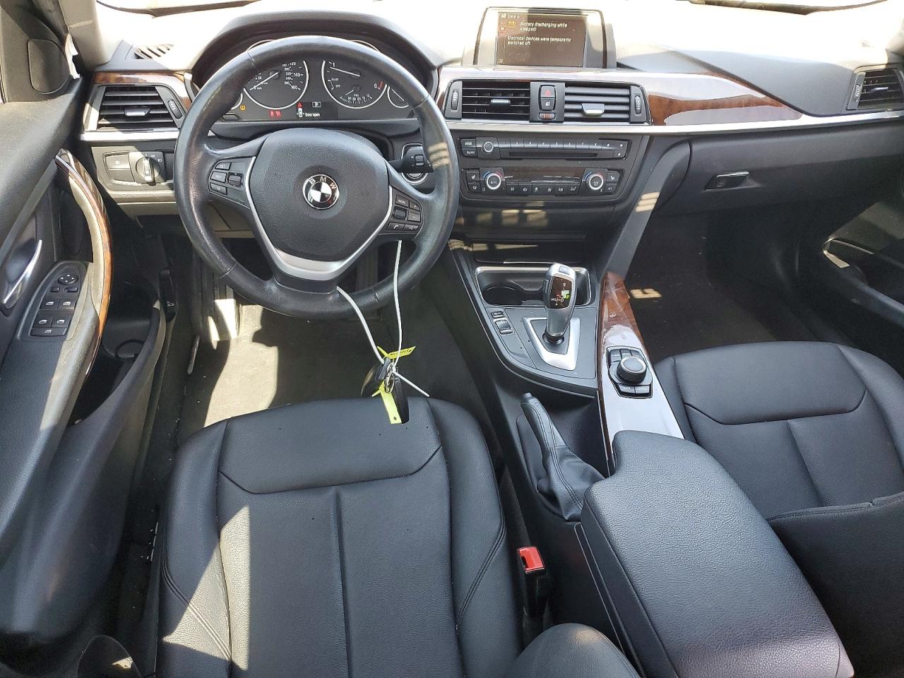 2014 Bmw 328 D Xdrive Gray vin: WBA3D5C59EKX98416