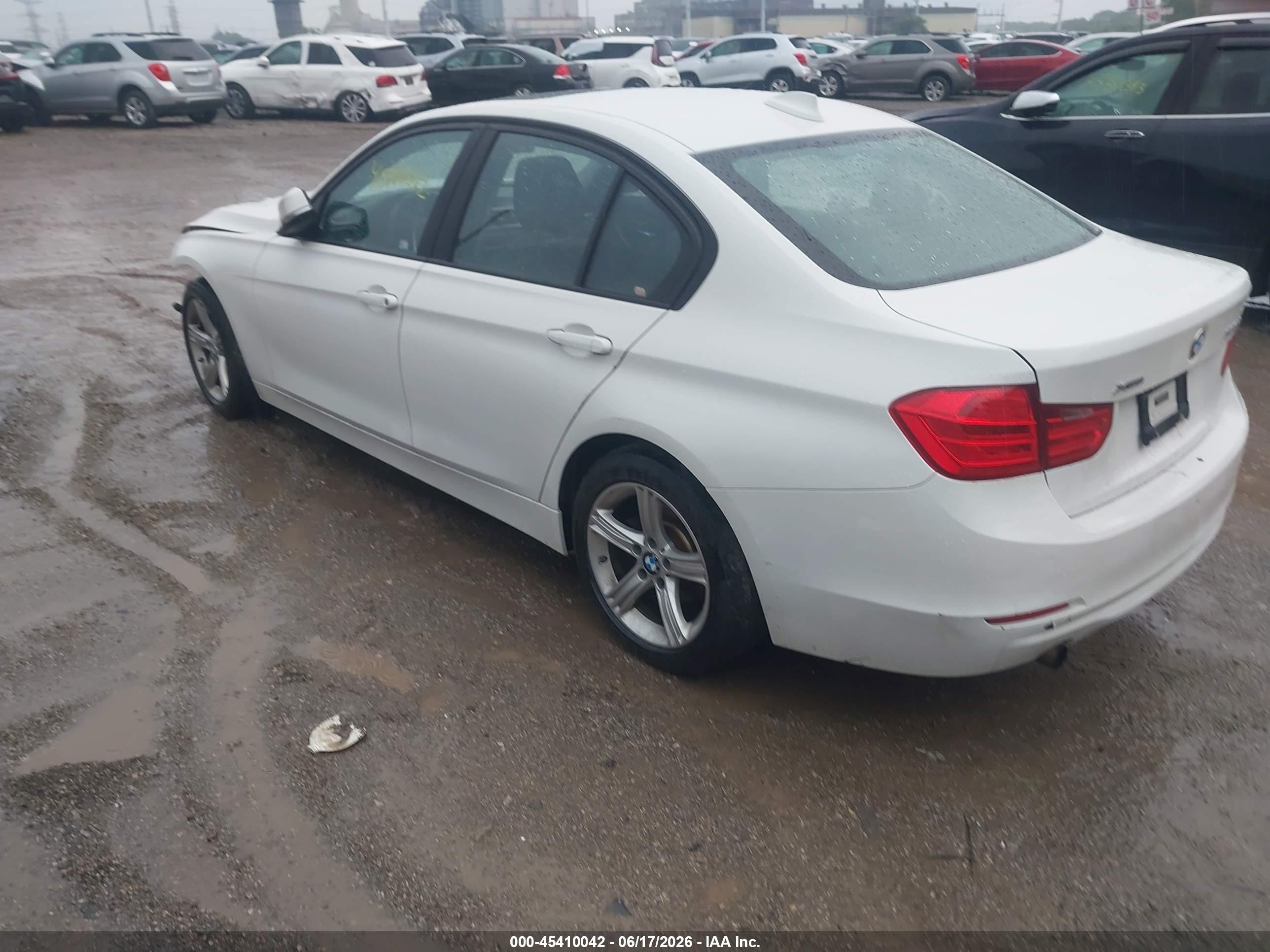 2014 Bmw 328d Xdrive White vin: WBA3D5C5XEKX98327