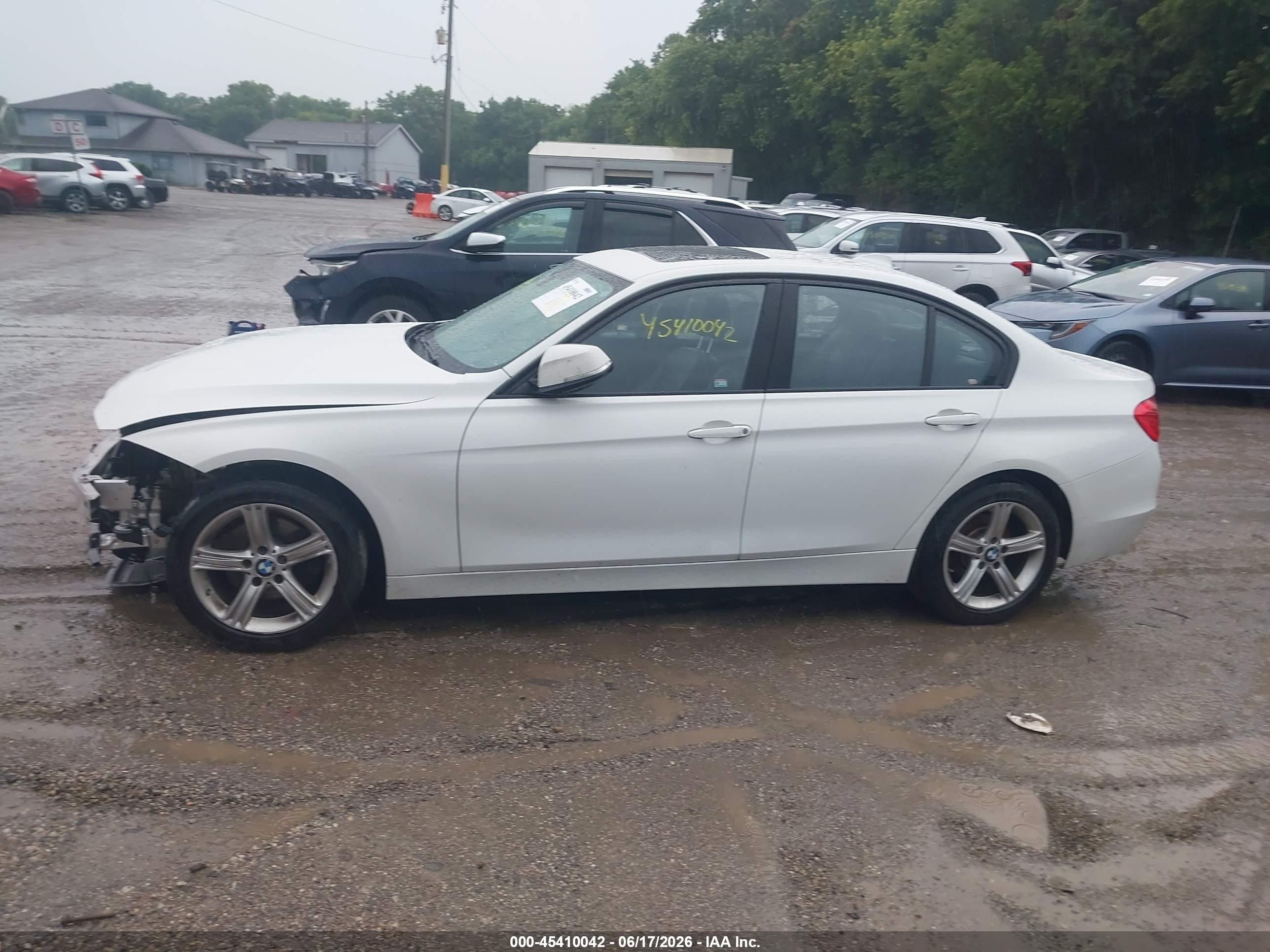 2014 Bmw 328d Xdrive White vin: WBA3D5C5XEKX98327
