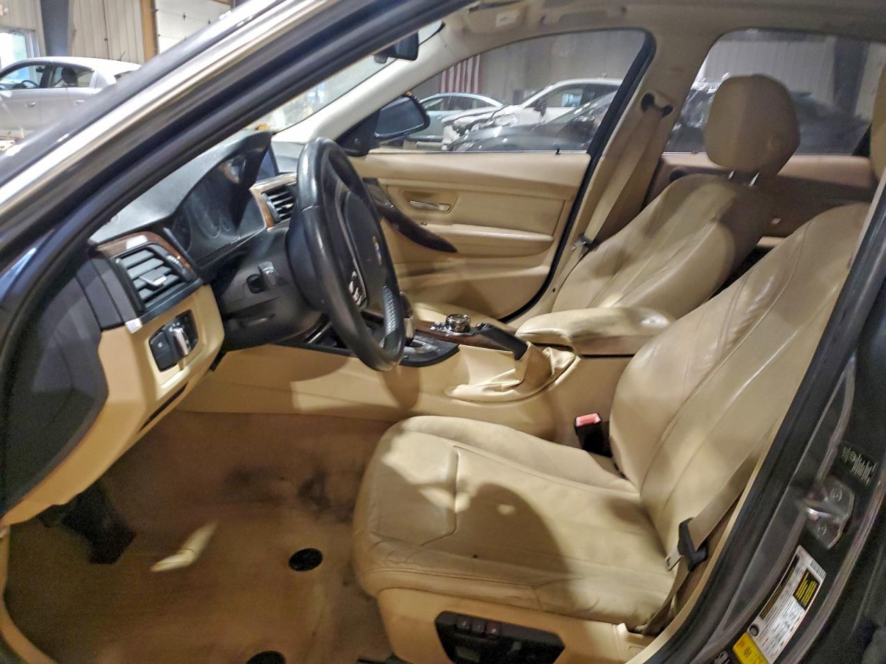 2013 Bmw Activehybrid 3 Gray vin: WBA3F9C50DF145143
