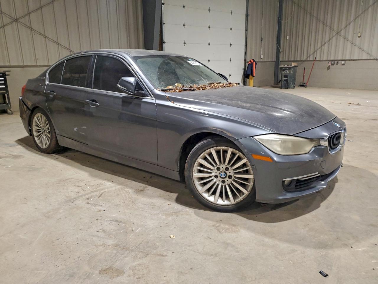 2013 Bmw Activehybrid 3 Gray vin: WBA3F9C50DF145143