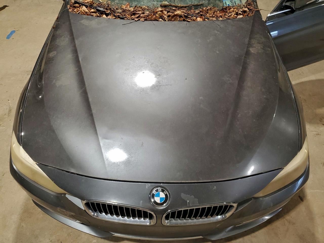 2013 Bmw Activehybrid 3 Gray vin: WBA3F9C50DF145143