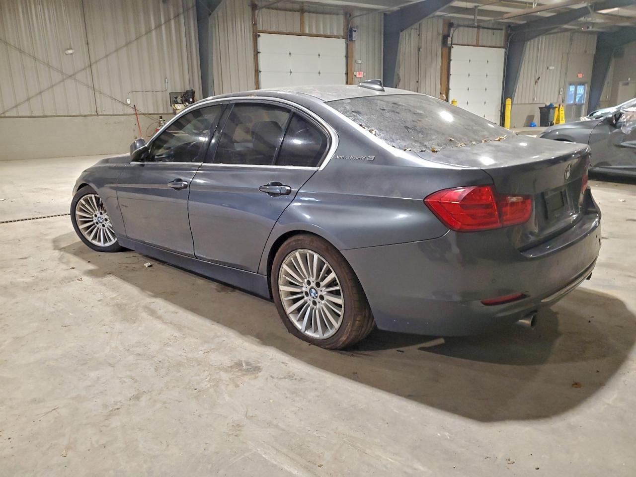 2013 Bmw Activehybrid 3 Gray vin: WBA3F9C50DF145143