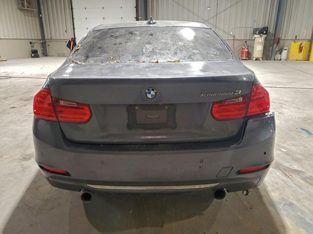 2013 Bmw Activehybrid 3 Gray vin: WBA3F9C50DF145143