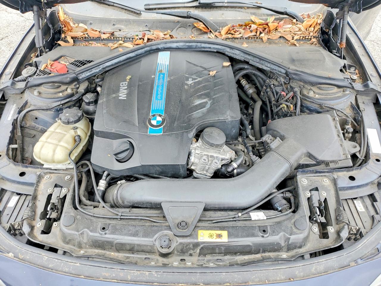 2013 Bmw Activehybrid 3 Blue vin: WBA3F9C50DF484159