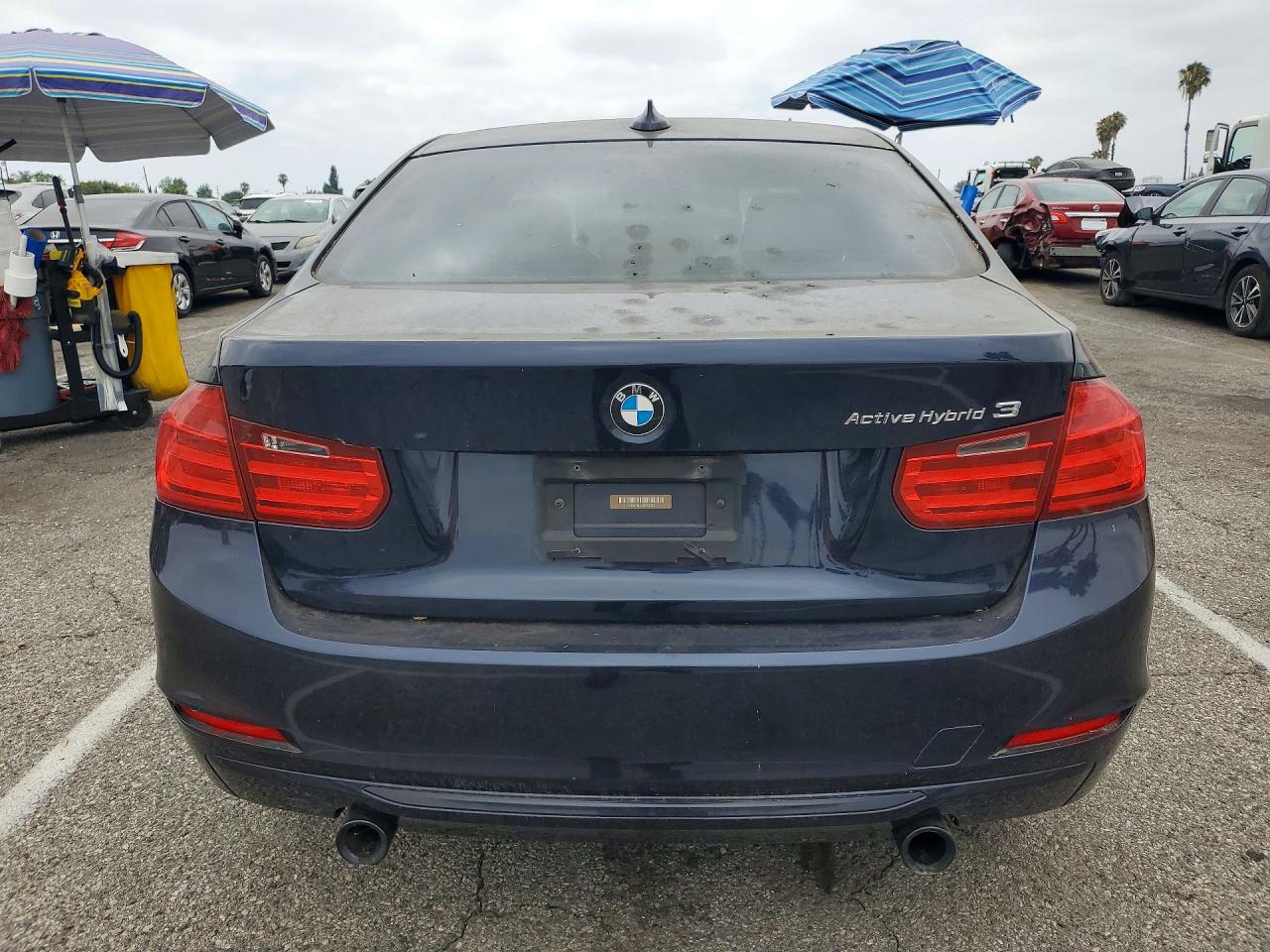 2013 Bmw Activehybrid 3 Blue vin: WBA3F9C50DF484159
