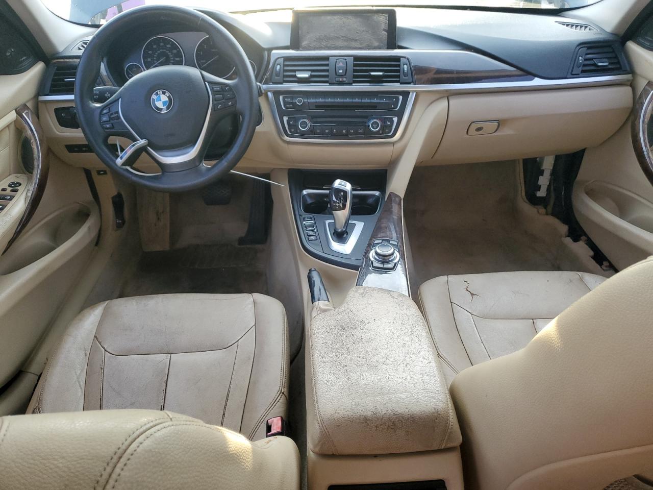 2013 Bmw Activehybrid 3 Blue vin: WBA3F9C50DF484484