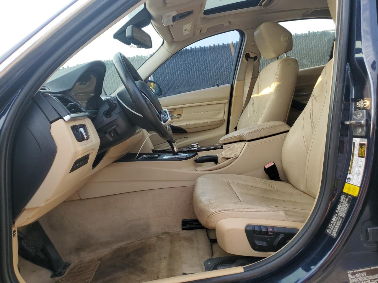 2013 Bmw Activehybrid 3 Blue vin: WBA3F9C50DF484484