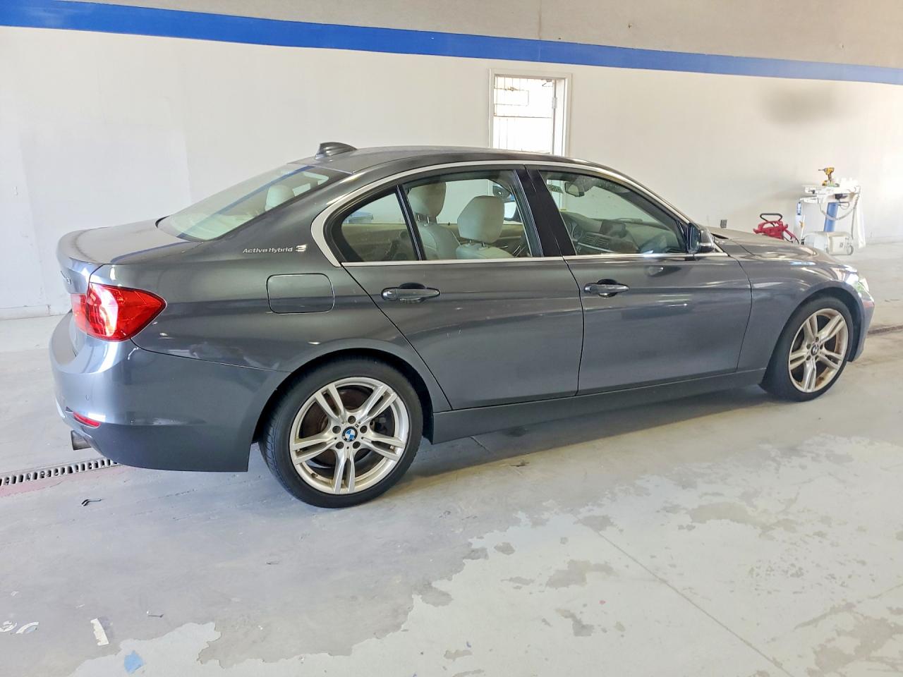 2013 Bmw Activehybrid 3 Gray vin: WBA3F9C51DF145345