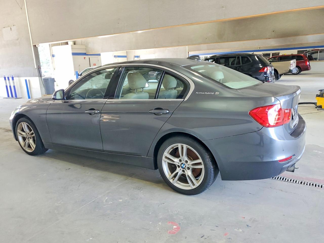 2013 Bmw Activehybrid 3 Gray vin: WBA3F9C51DF145345