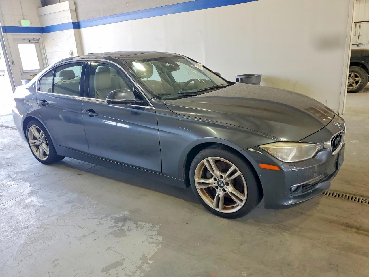 2013 Bmw Activehybrid 3 Gray vin: WBA3F9C51DF145345