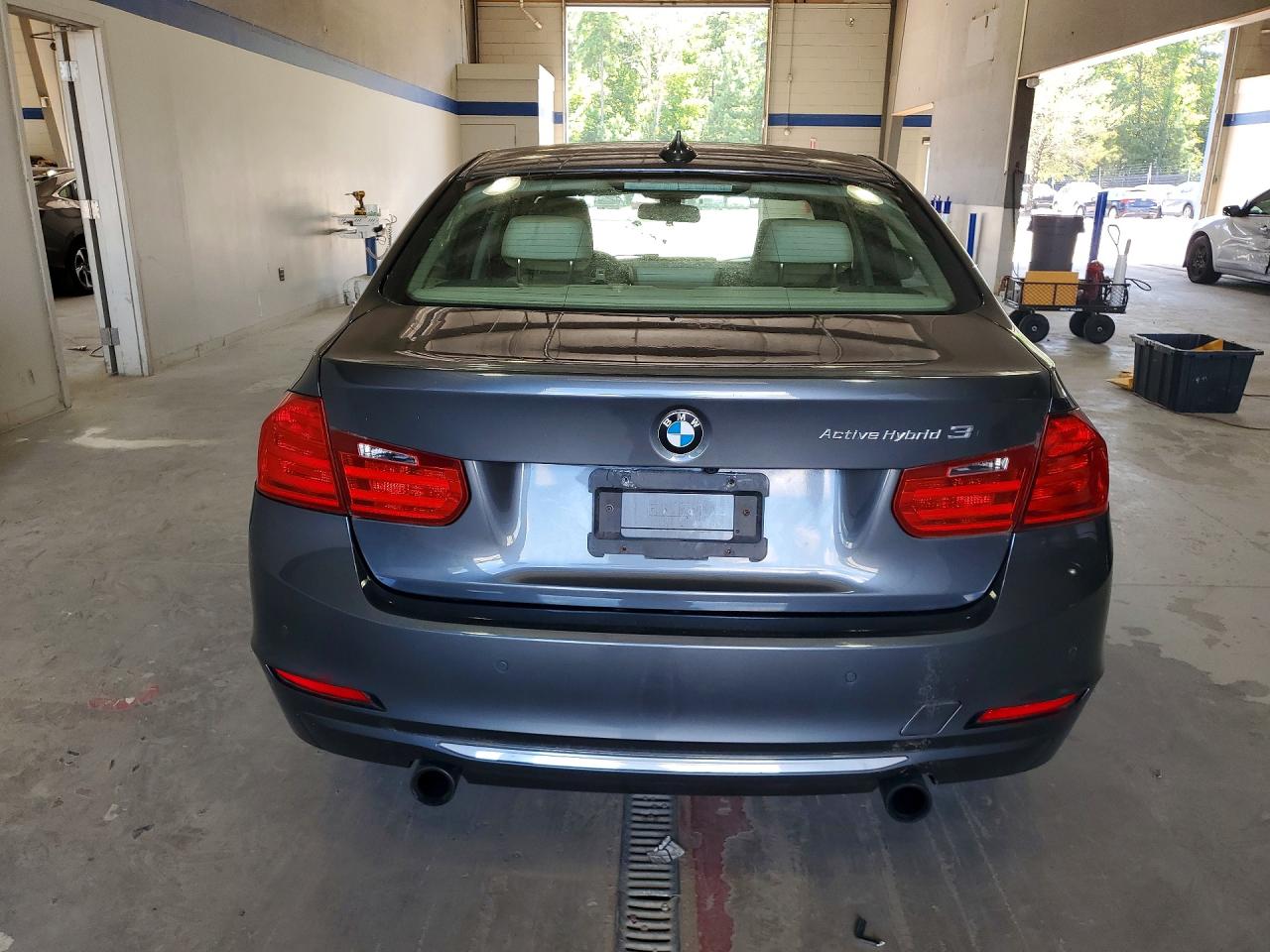 2013 Bmw Activehybrid 3 Gray vin: WBA3F9C51DF145345