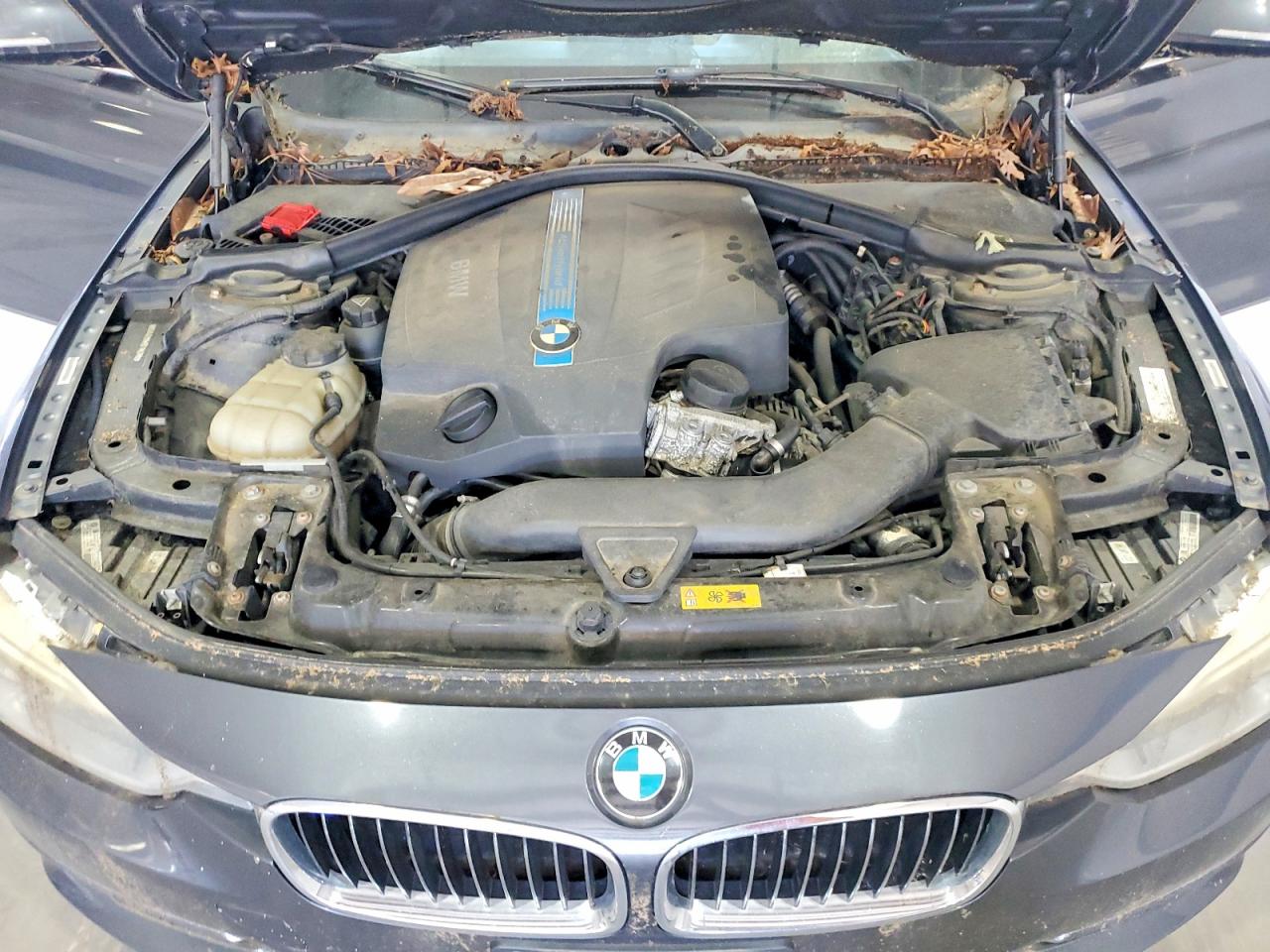 2013 Bmw Activehybrid 3 Gray vin: WBA3F9C51DF145345