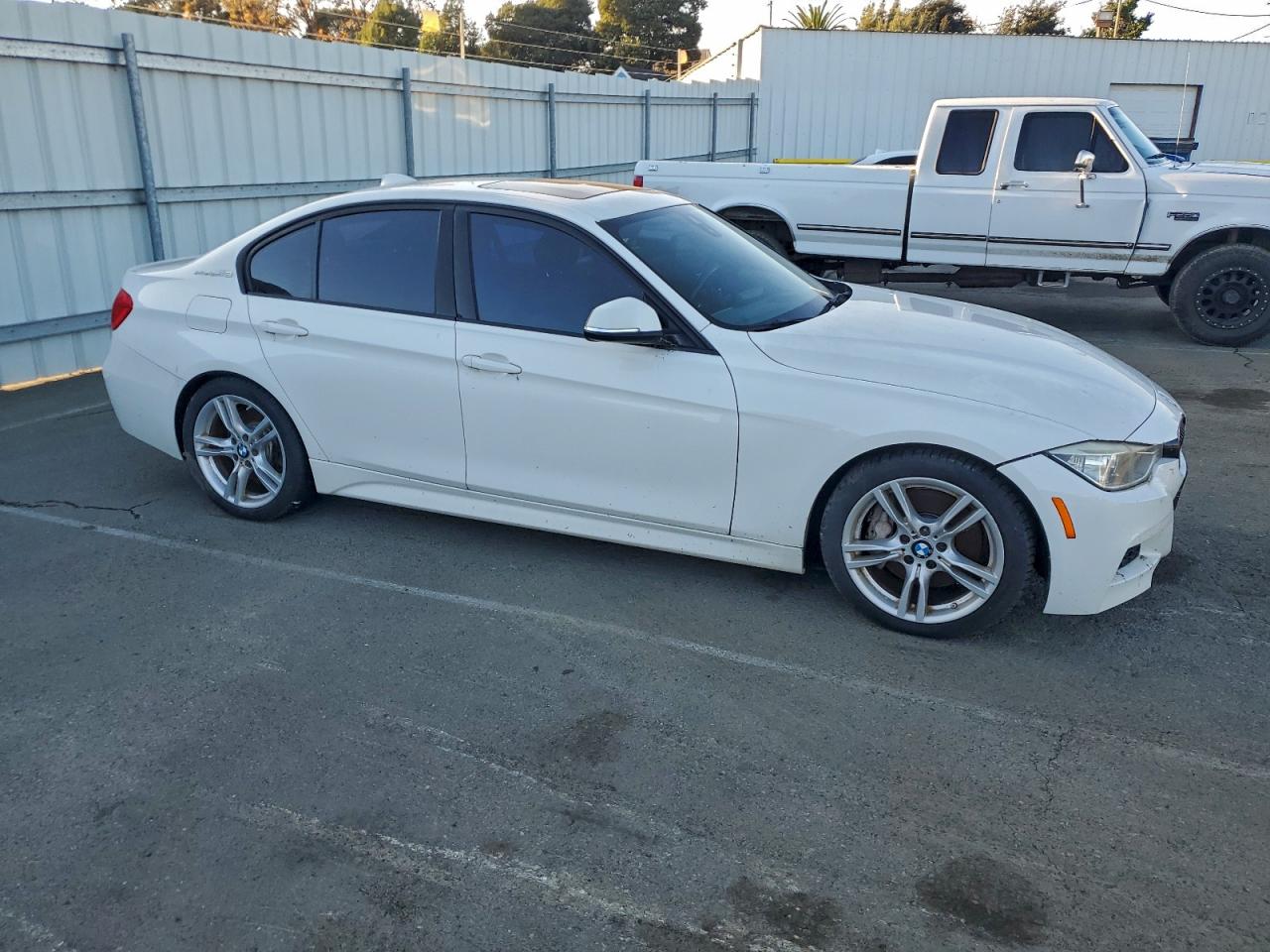 2013 Bmw Activehybrid 3 White vin: WBA3F9C51DF483831