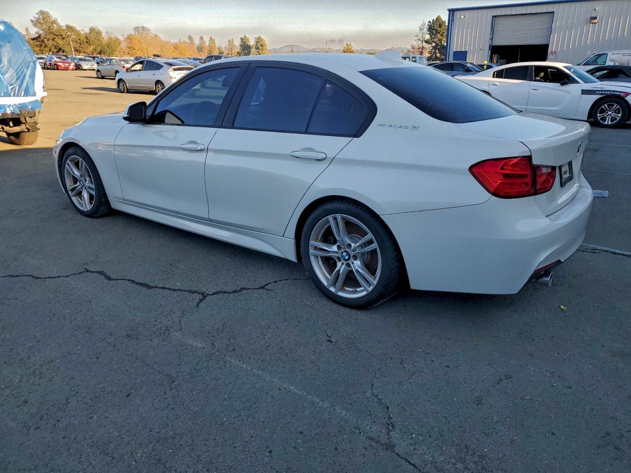 2013 Bmw Activehybrid 3 White vin: WBA3F9C51DF483831