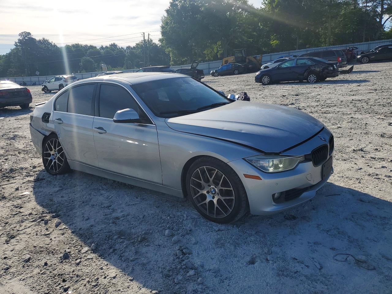 2013 Bmw Activehybrid 3 Серебряный vin: WBA3F9C51DF484316