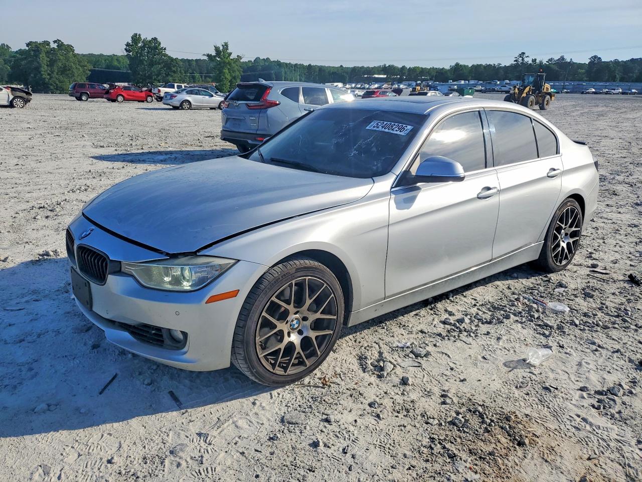 2013 Bmw Activehybrid 3 Серебряный vin: WBA3F9C51DF484316