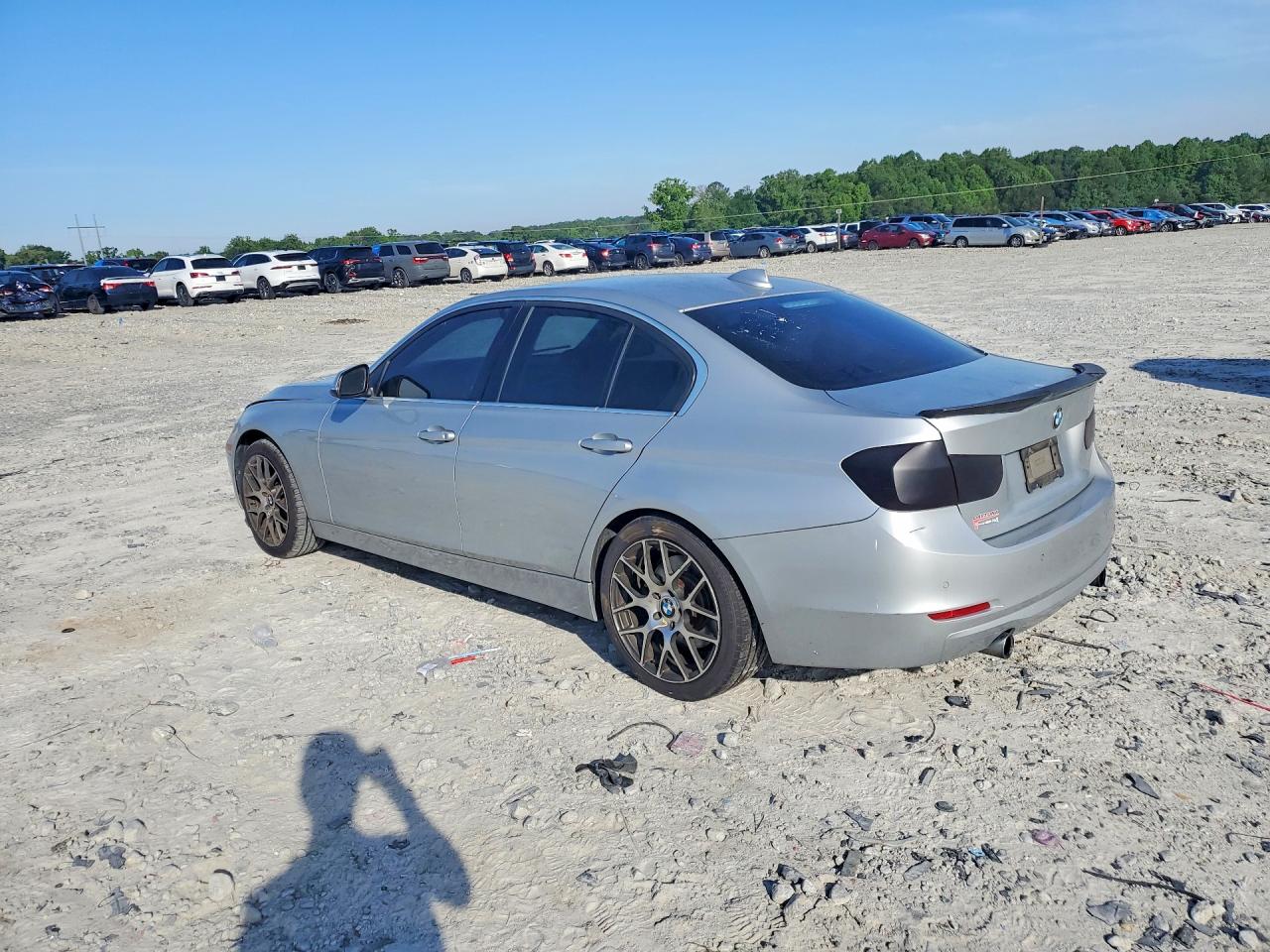 2013 Bmw Activehybrid 3 Серебряный vin: WBA3F9C51DF484316