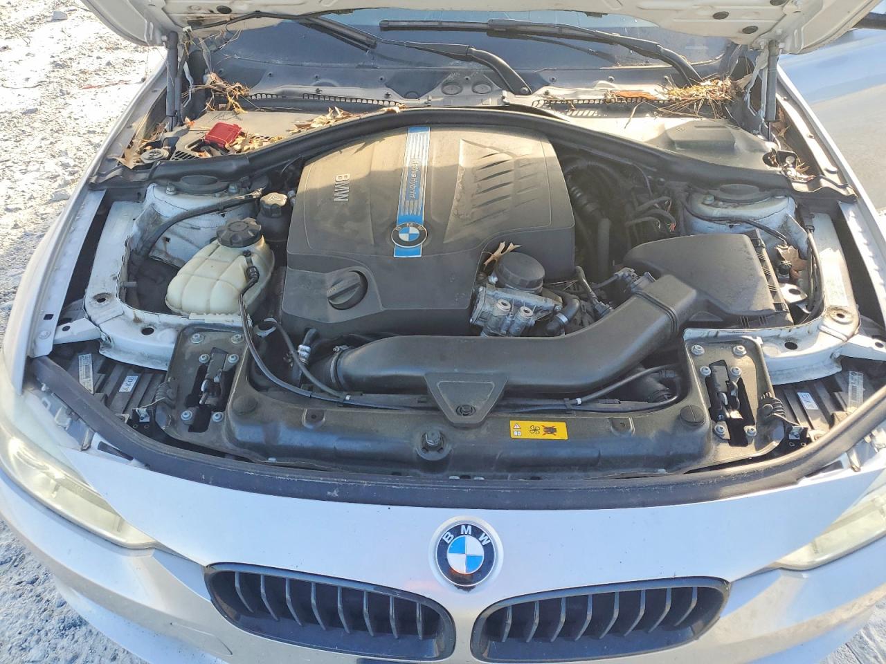 2013 Bmw Activehybrid 3 Серебряный vin: WBA3F9C51DF484316
