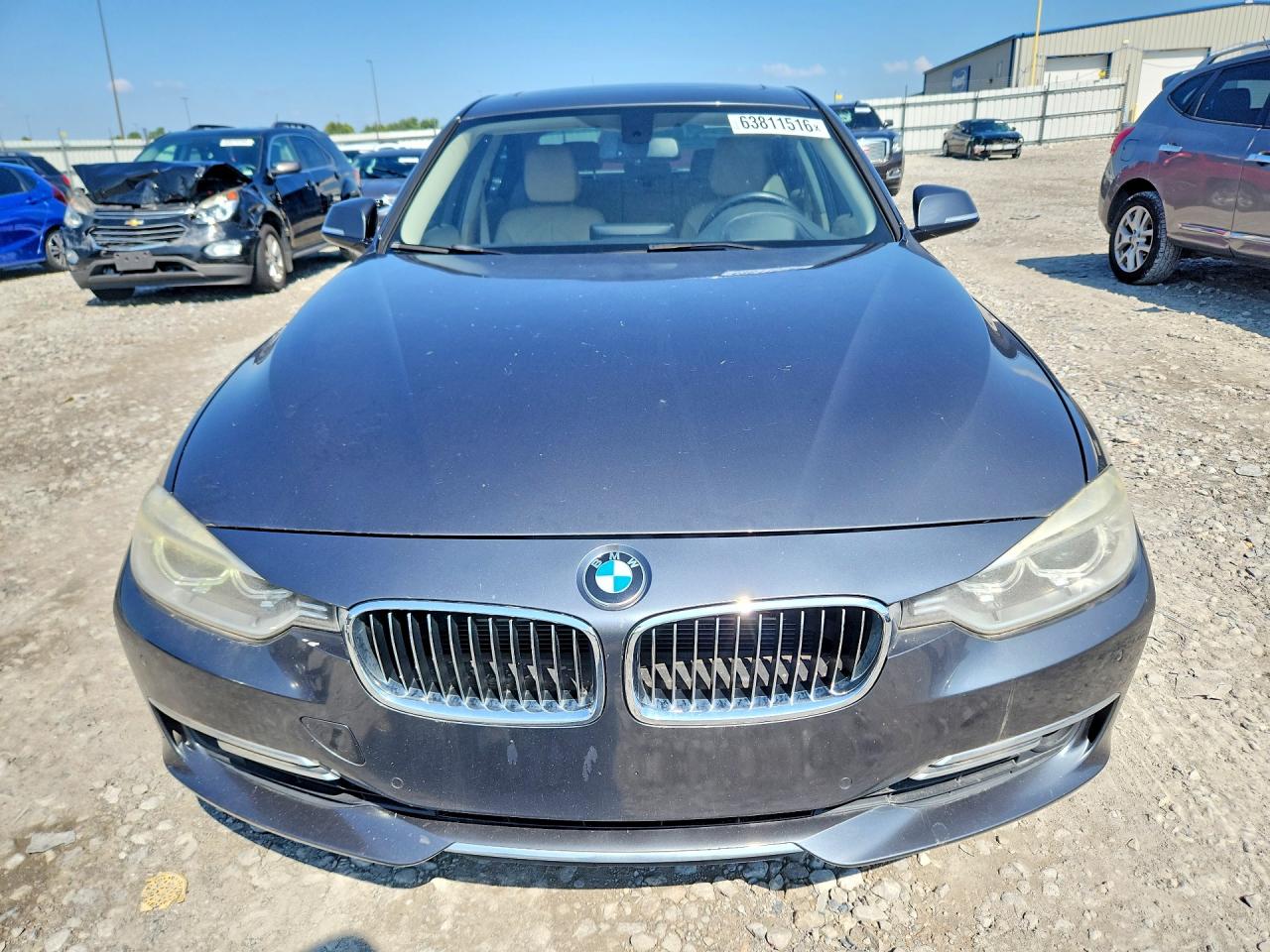 2013 Bmw Activehybrid 3 Gray vin: WBA3F9C53DF145217