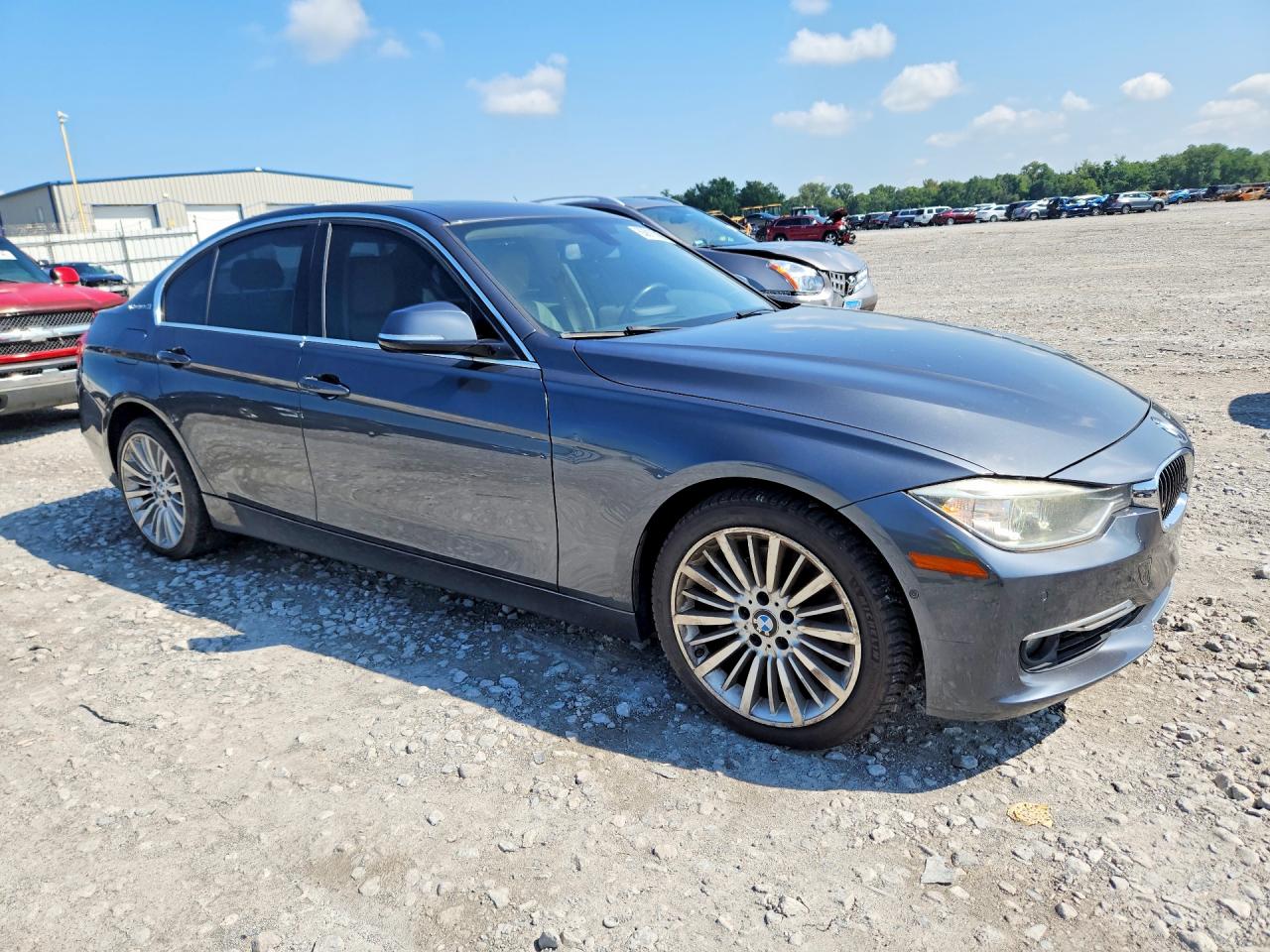 2013 Bmw Activehybrid 3 Gray vin: WBA3F9C53DF145217