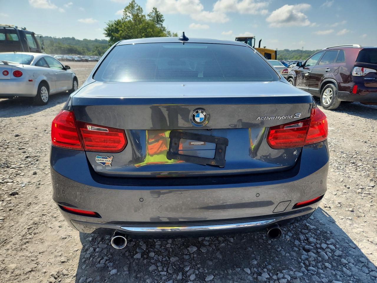 2013 Bmw Activehybrid 3 Gray vin: WBA3F9C53DF145217