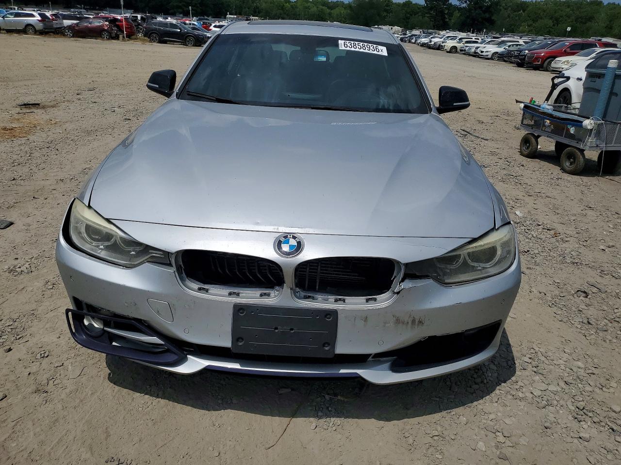 2013 Bmw Activehybrid 3 Silver vin: WBA3F9C53DF145279