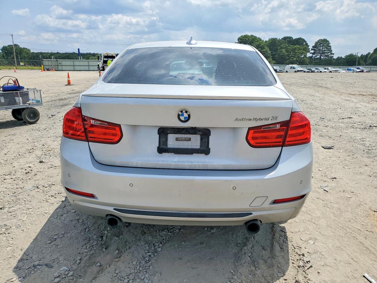 2013 Bmw Activehybrid 3 Silver vin: WBA3F9C53DF145279