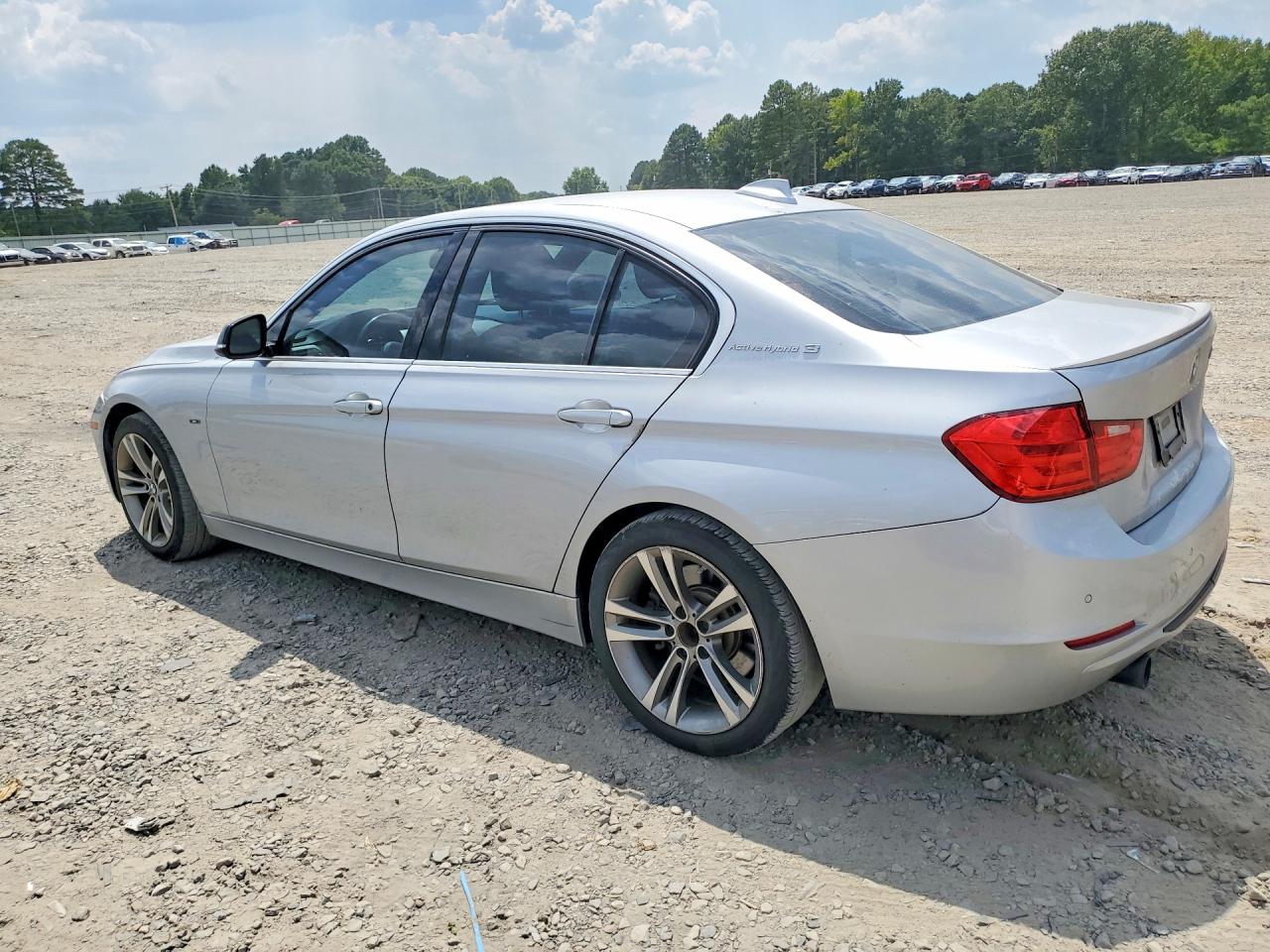 2013 Bmw Activehybrid 3 Silver vin: WBA3F9C53DF145279