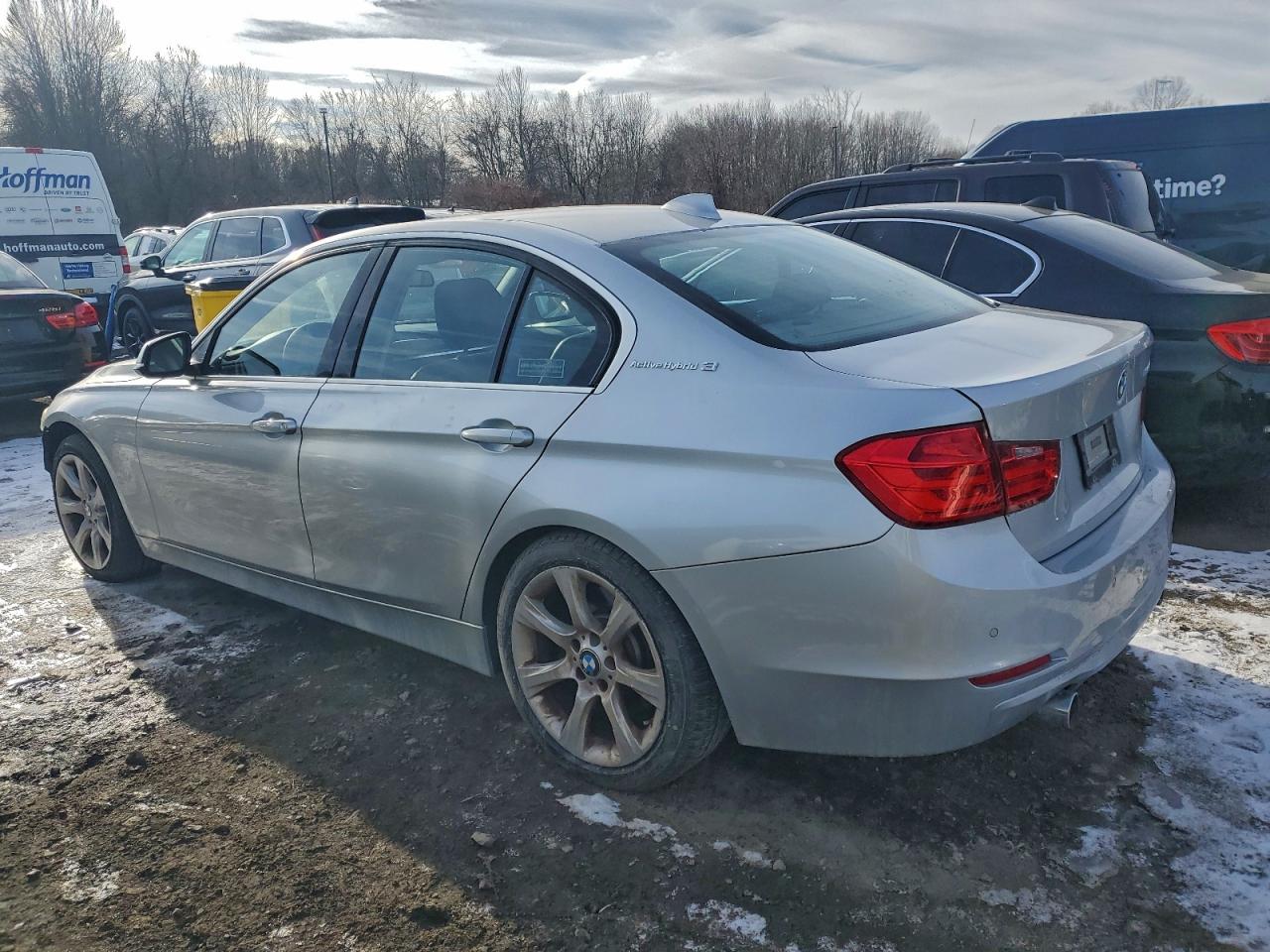 2014 Bmw Activehybrid 3 Silver vin: WBA3F9C53EKP46524