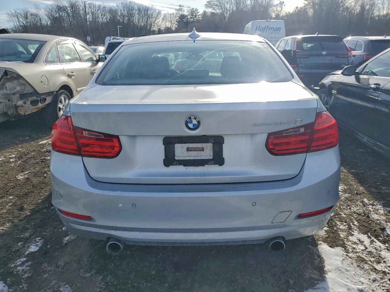 2014 Bmw Activehybrid 3 Silver vin: WBA3F9C53EKP46524