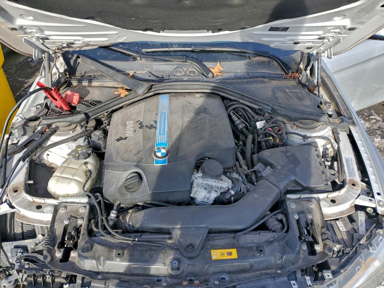 2014 Bmw Activehybrid 3 Silver vin: WBA3F9C53EKP46524