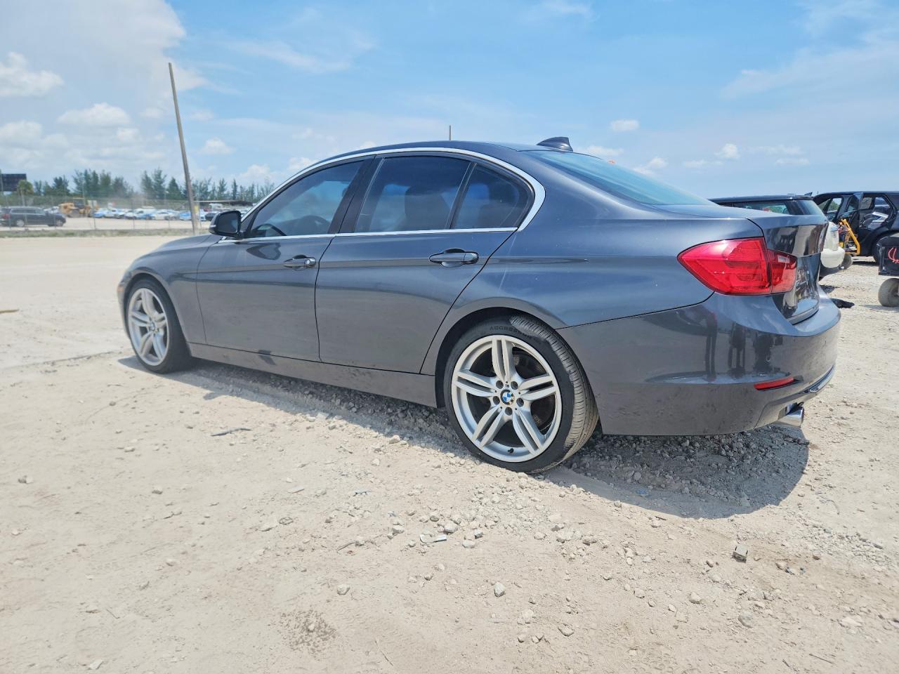 2013 Bmw Activehybrid 3 Gray vin: WBA3F9C54DF145260
