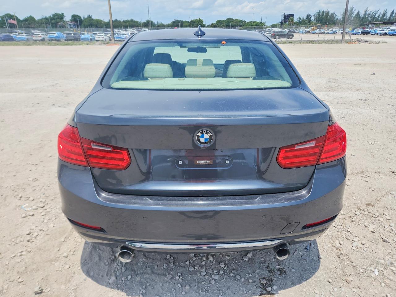 2013 Bmw Activehybrid 3 Gray vin: WBA3F9C54DF145260