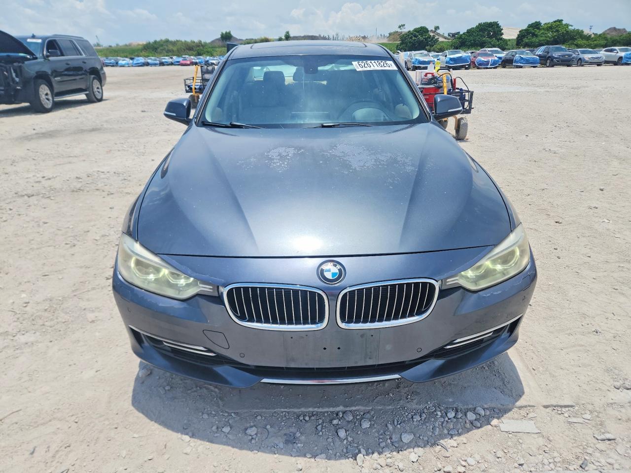 2013 Bmw Activehybrid 3 Gray vin: WBA3F9C54DF145260