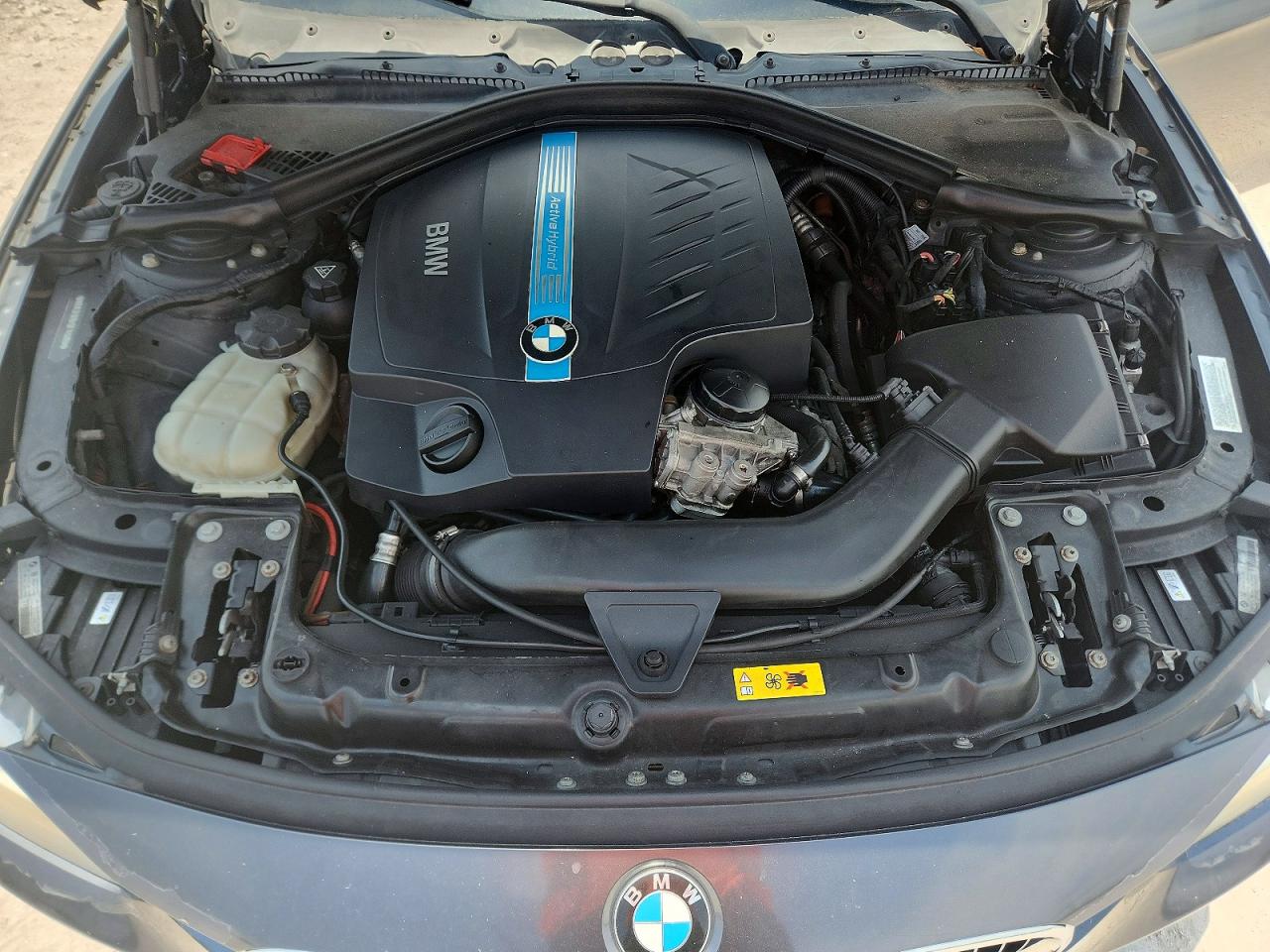 2013 Bmw Activehybrid 3 Gray vin: WBA3F9C54DF145260