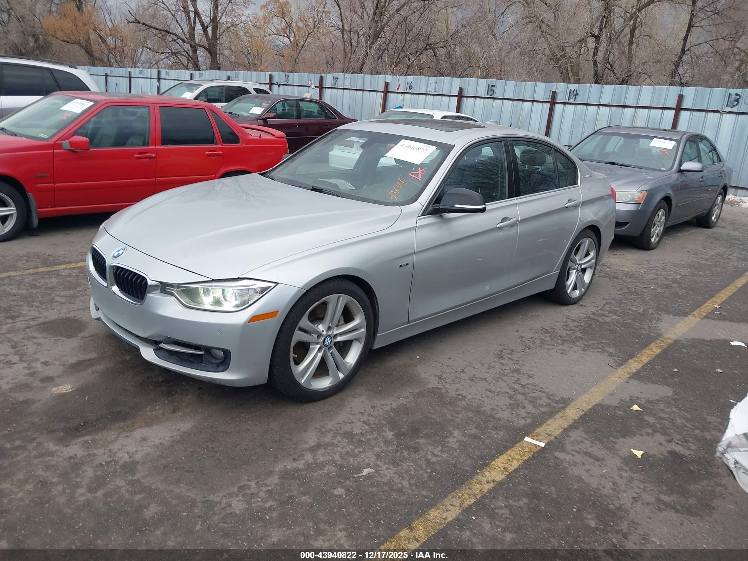 2013 Bmw Activehybrid 3   Silver vin: WBA3F9C54DF145310