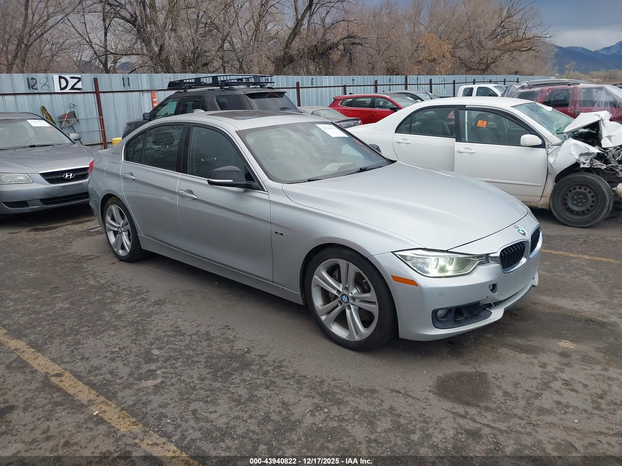2013 Bmw Activehybrid 3   Silver vin: WBA3F9C54DF145310