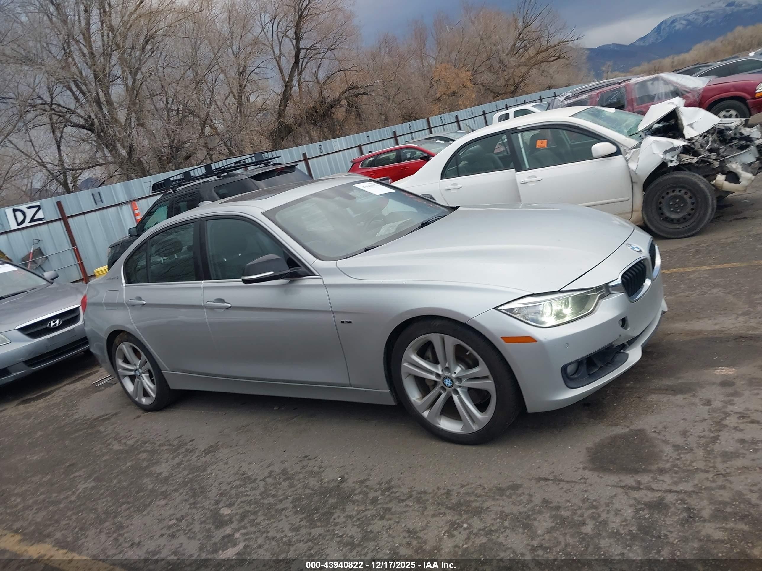 2013 Bmw Activehybrid 3   Silver vin: WBA3F9C54DF145310