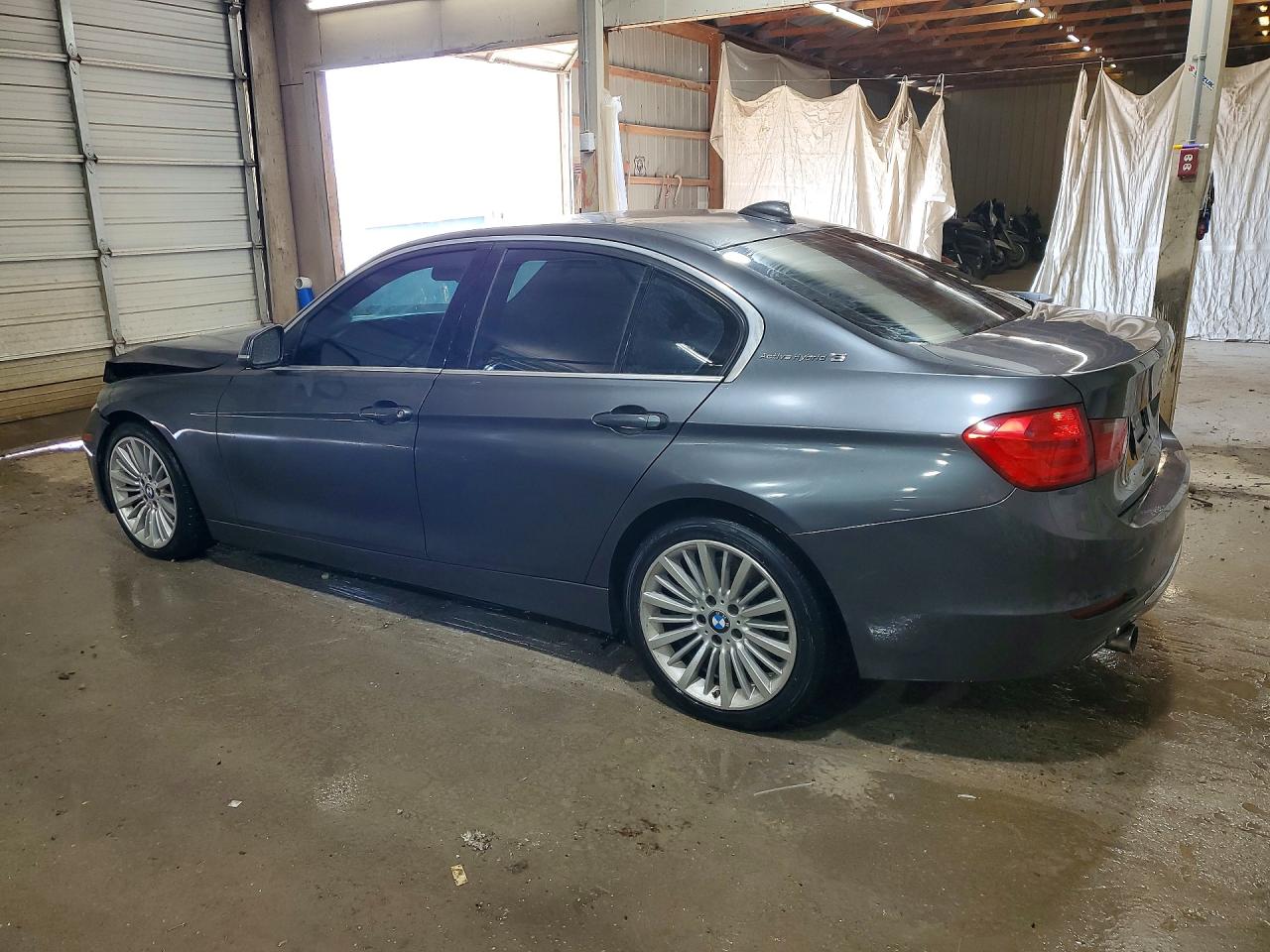 2013 Bmw Activehybrid 3 Gray vin: WBA3F9C55DF145090